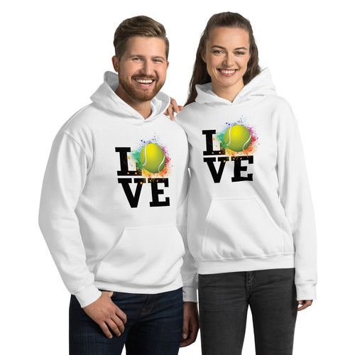 Love Tennis Unisex Hoodie