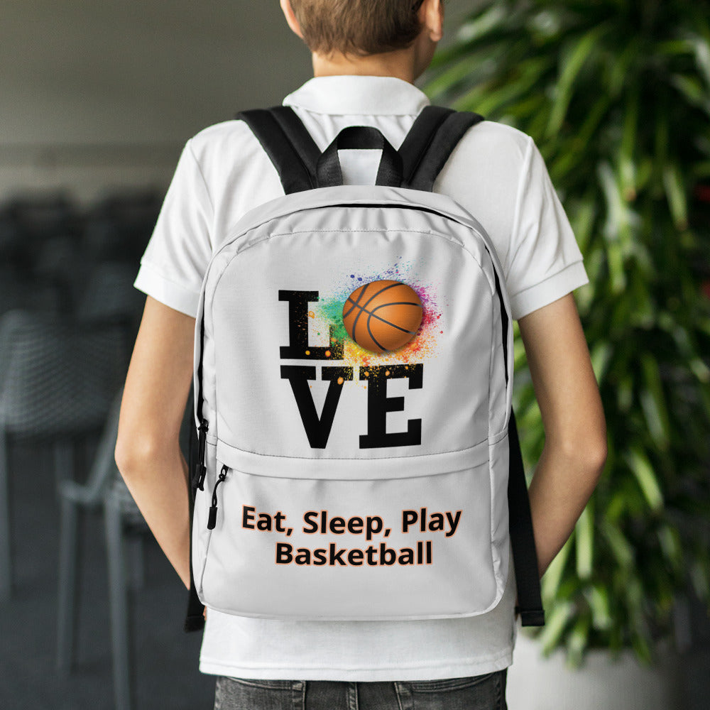 Love Basketball Backpack