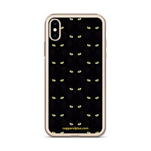 Black Cat Eye iPhone Case