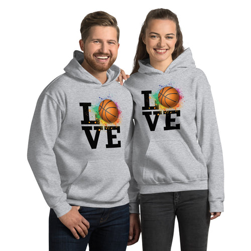 Love Basketball Unisex Hoodie