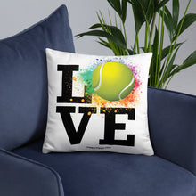 Love Tennis Pillow