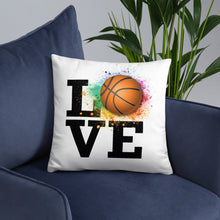 Love Basketball Basic Pillow