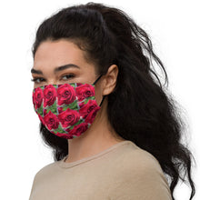 Red Rose Face mask