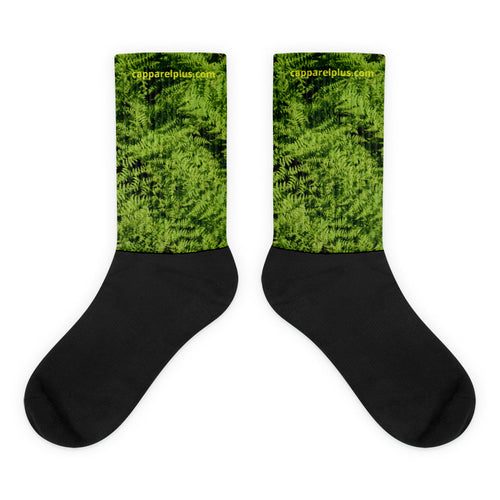 Green Fern Socks