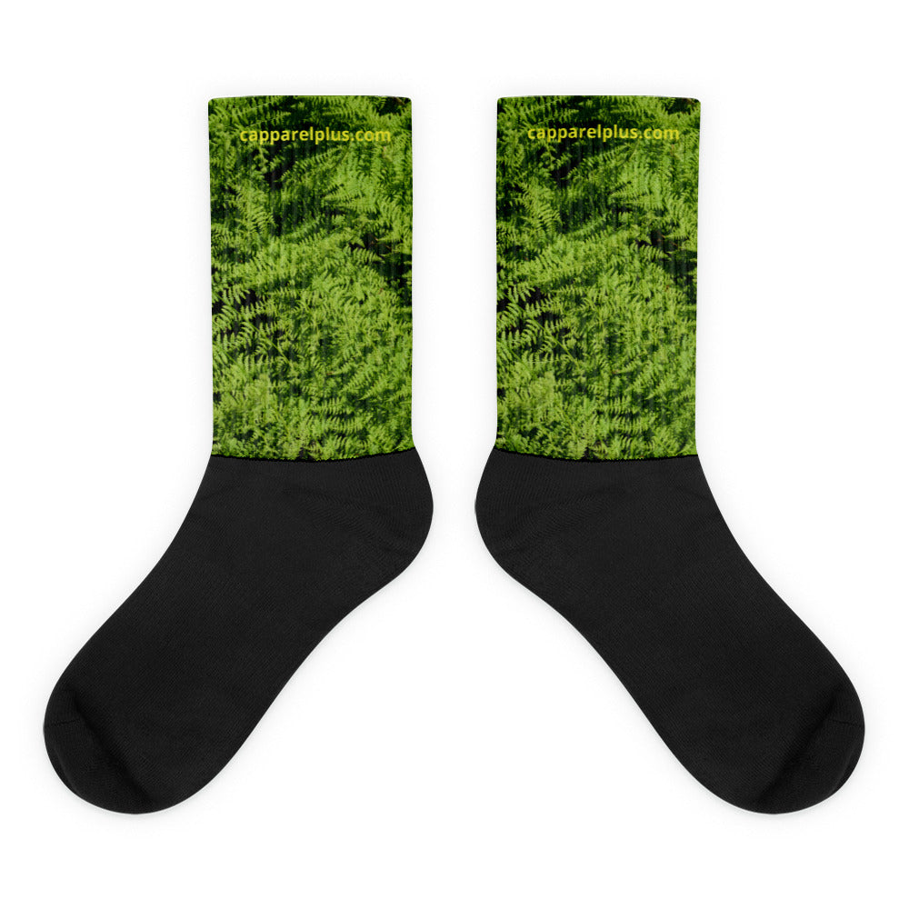 Green Fern Socks