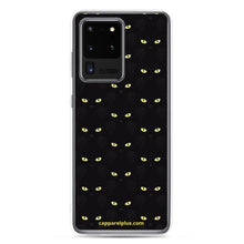 Black Cat Eye Samsung Case