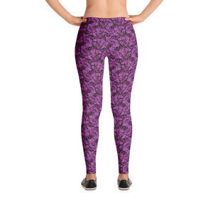 Purple Mum Leggings