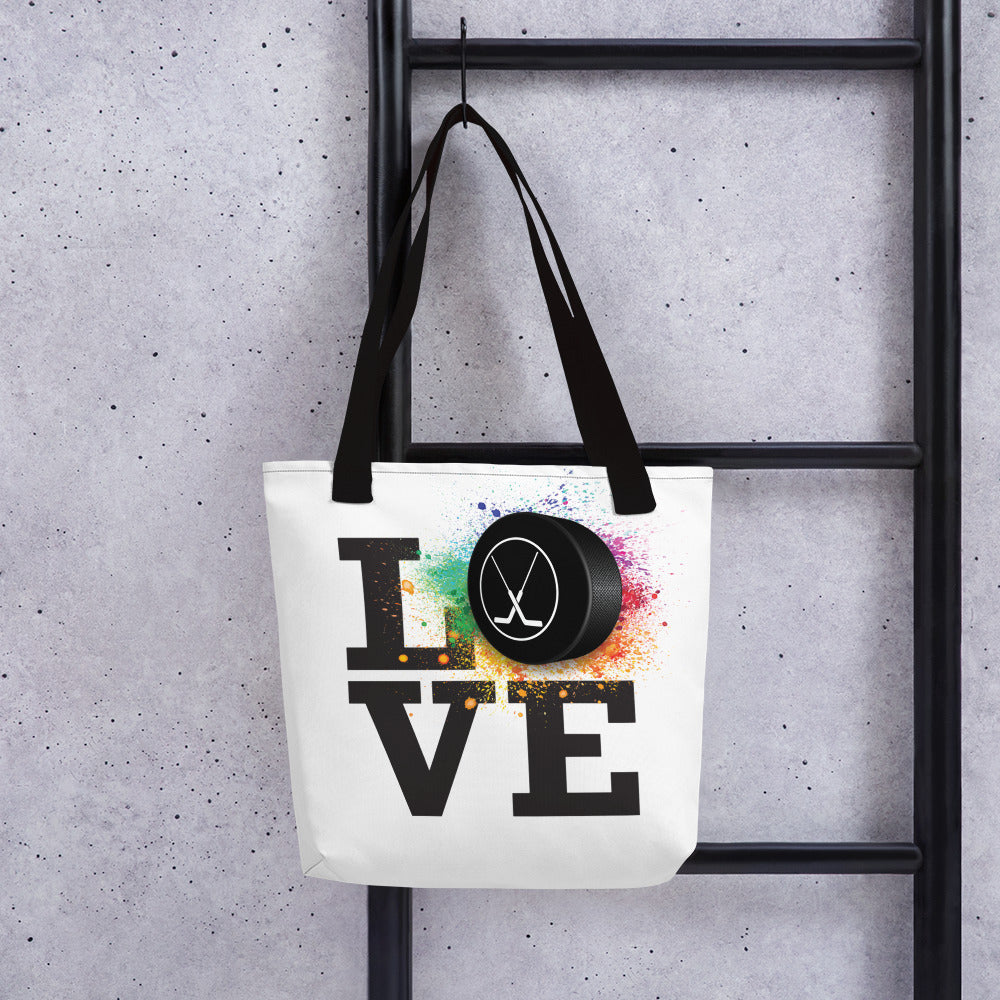 Love Hockey Tote bag