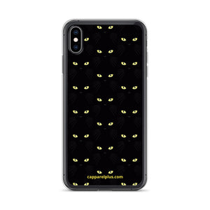 Black Cat Eye iPhone Case