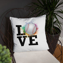 Love Baseball Basic Pillow