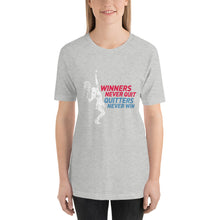 WINNERS Tennis Short-Sleeve Unisex T-Shirt Various Colors