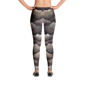 Pine Cone Brown Leggings