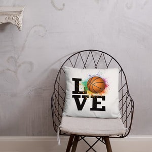 Love Basketball Basic Pillow