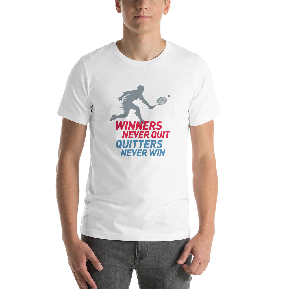 Winners Tennis Short-Sleeve Unisex T-Shirt Various Colors