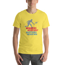 Winners Tennis Short-Sleeve Unisex T-Shirt Various Colors