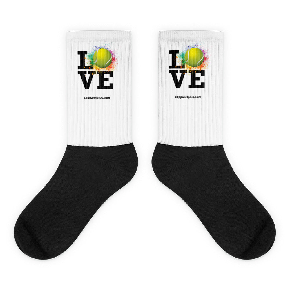 I Love Tennis Socks