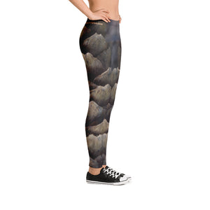 Pine Cone Brown Leggings