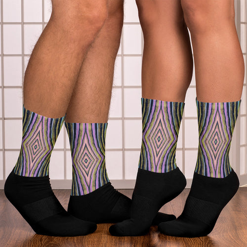 Diamond Stripe Socks