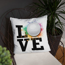 Love Golf Basic Pillow