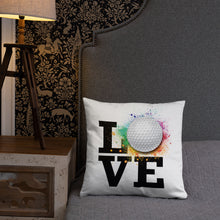 Love Golf Basic Pillow