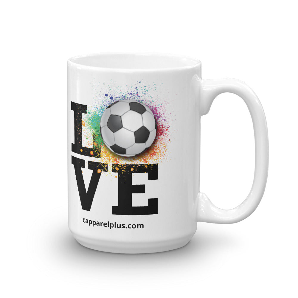 Love Soccer Mug