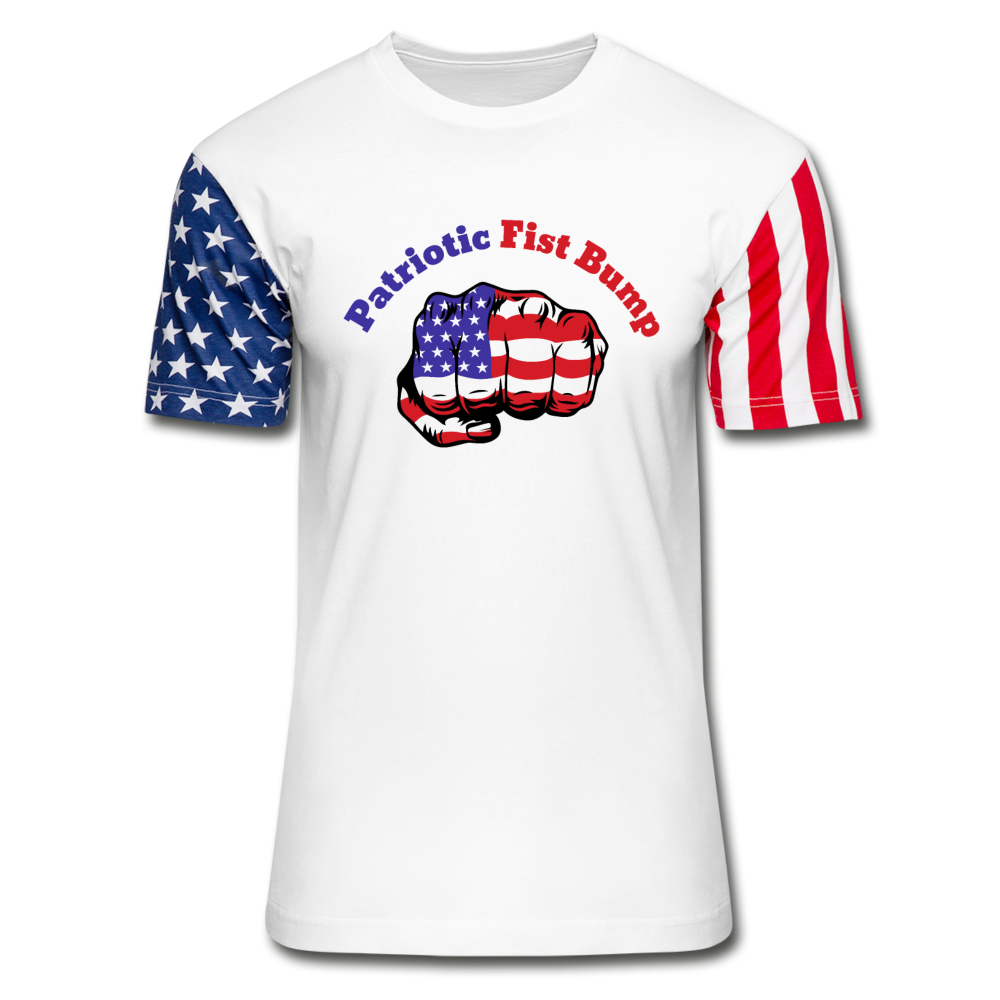 Unisex Stars & Stripes T-Shirt - white