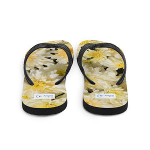 Yellow Flower Flip-Flops