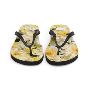 Yellow Flower Flip-Flops