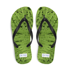 Green Fern Flip-Flops