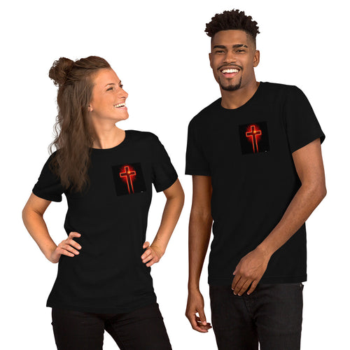 Shining Cross Short-Sleeve Unisex T-Shirt